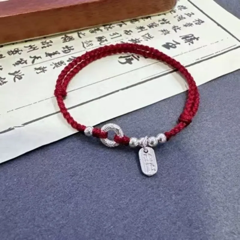 Listen To The Flowers Bloom Rope Bracelets Unisex-10