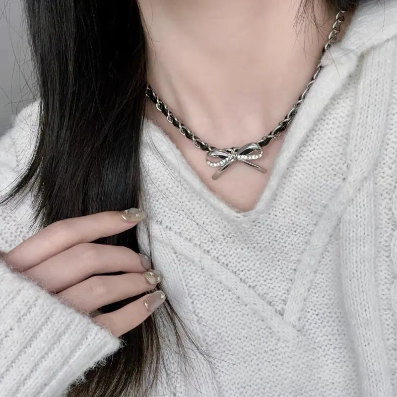 Listen To The Flowers Bloom Alloy Necklaces Women's-5