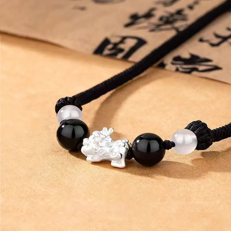 Listen To The Flowers Bloom Rope Necklaces Unisex-6