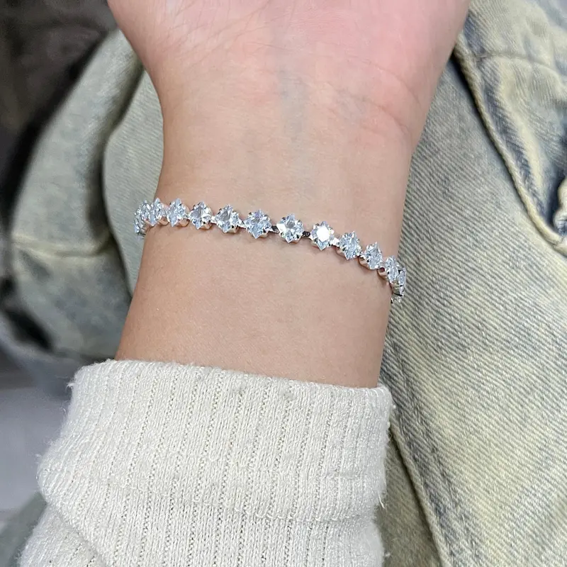 Listen To The Flowers Bloom Alloy Bracelets Women's-1