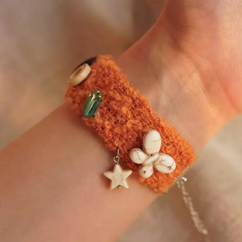 Listen To The Flowers Bloom Lint Bracelets Women's-4