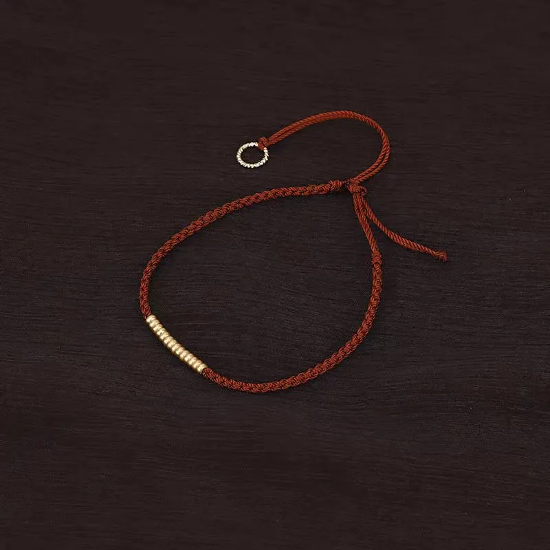 Listen To The Flowers Bloom Rope Bracelets Women's-4