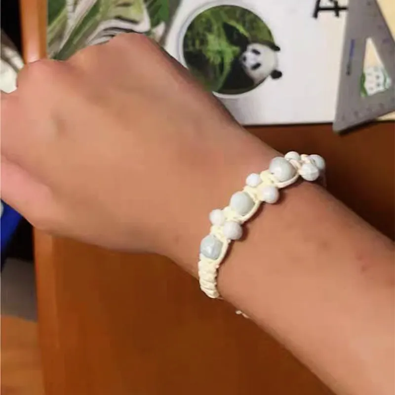 Listen To The Flowers Bloom Rope Bracelets Women's-2
