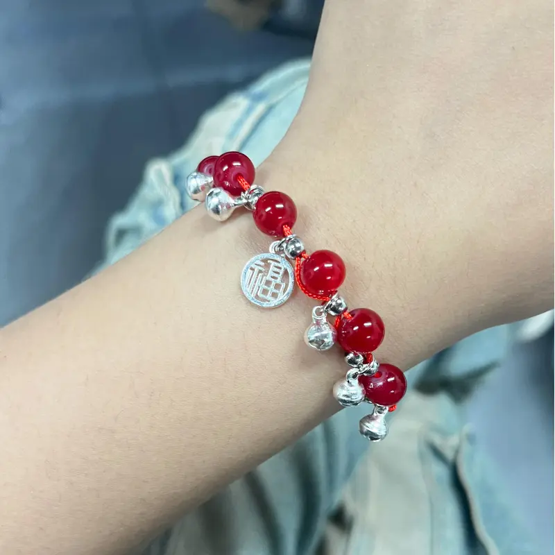 Listen To The Flowers Bloom Rope Bracelets Women's-3