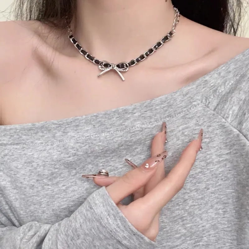 Listen To The Flowers Bloom Alloy Necklaces Women's-2