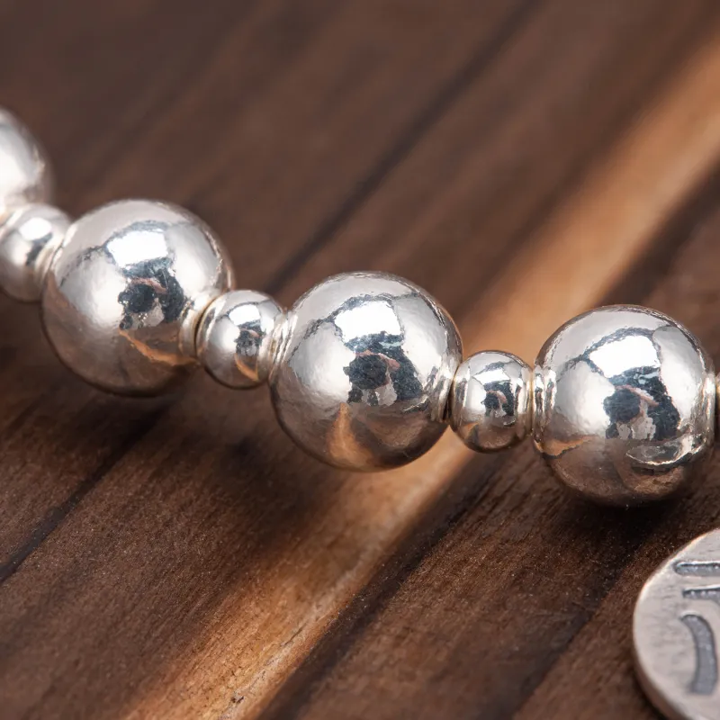 Listen To The Flowers Bloom 999 Fine Silver Bracelets Women's-3