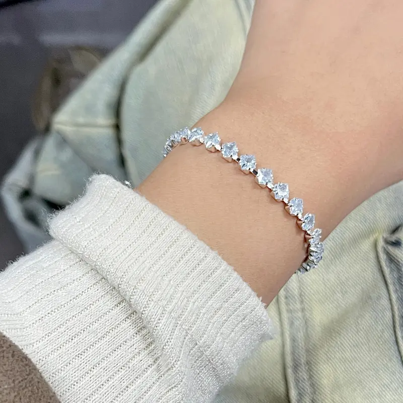 Listen To The Flowers Bloom Alloy Bracelets Women's-2
