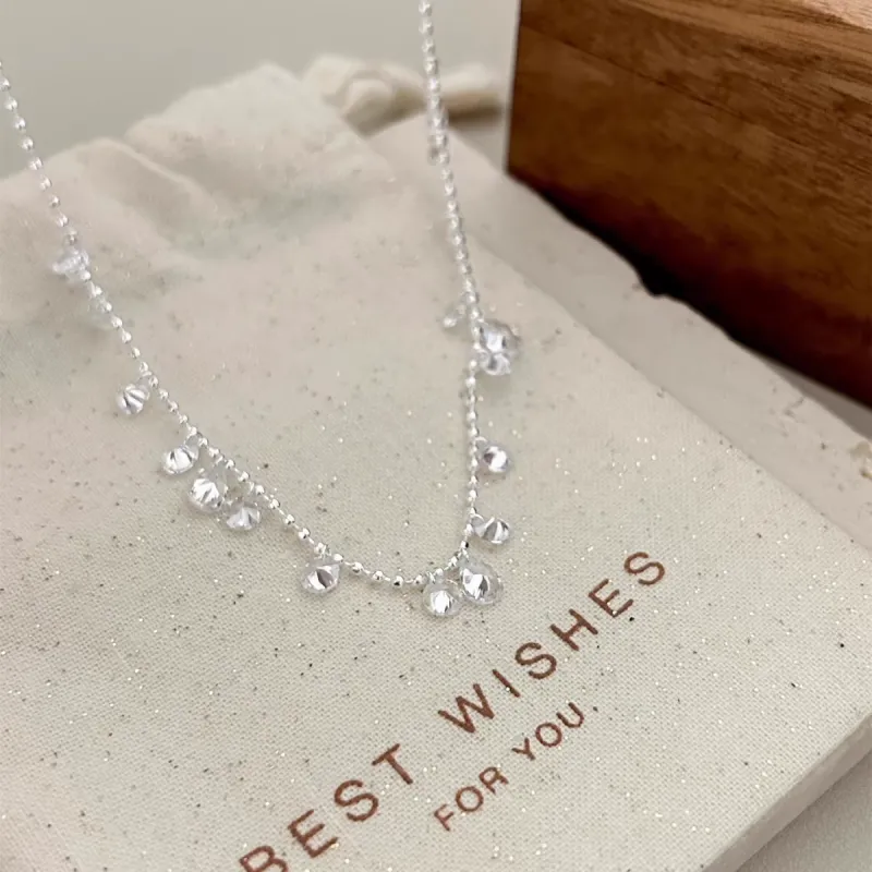 Listen To The Flowers Bloom Alloy Necklaces Women's-1