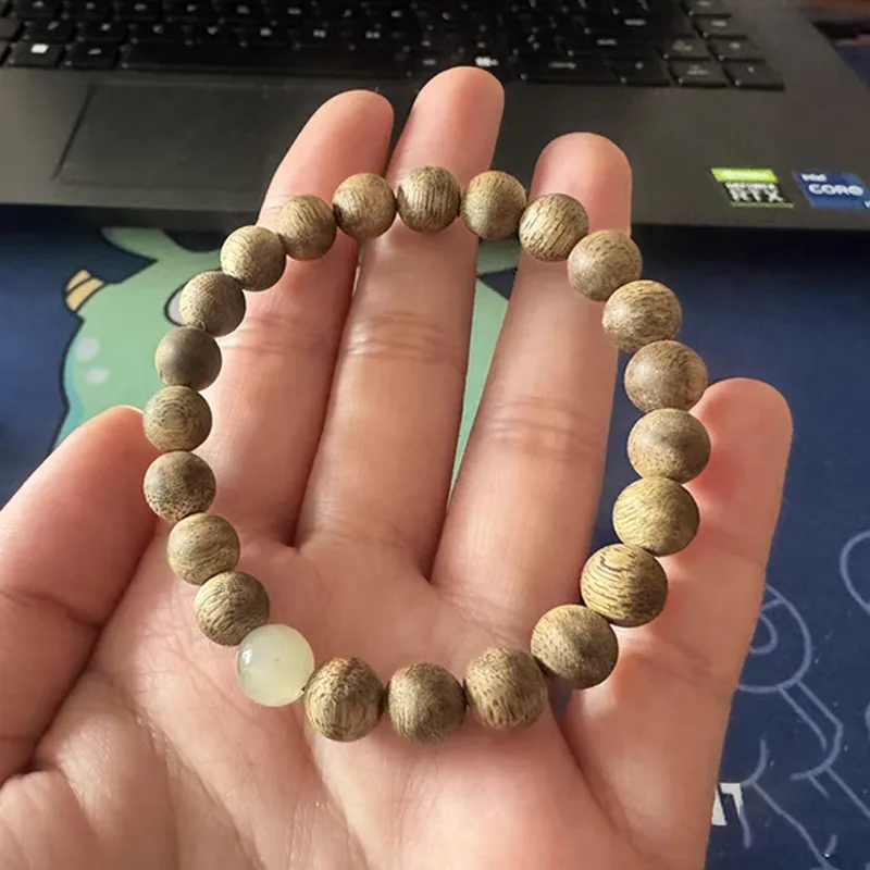 Listen To The Flowers Bloom Sandalwood Bracelets Women's-5