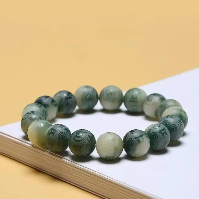 Listen To The Flowers Bloom Bodhi Root Bracelets Women's-4