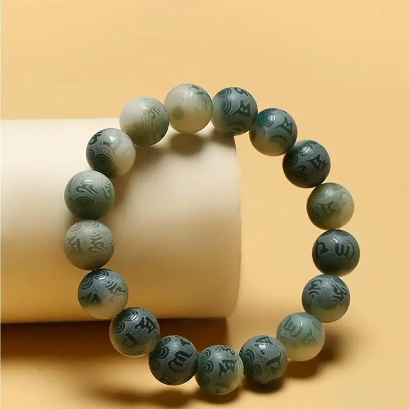 Listen To The Flowers Bloom Bodhi Root Bracelets Women's-3