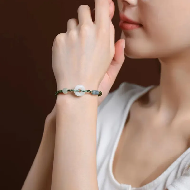 Listen To The Flowers Bloom Rope Bracelets Women's-1