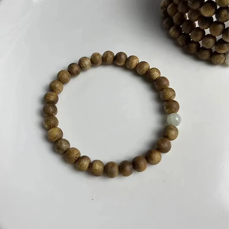 Listen To The Flowers Bloom Sandalwood Bracelets Women's-3