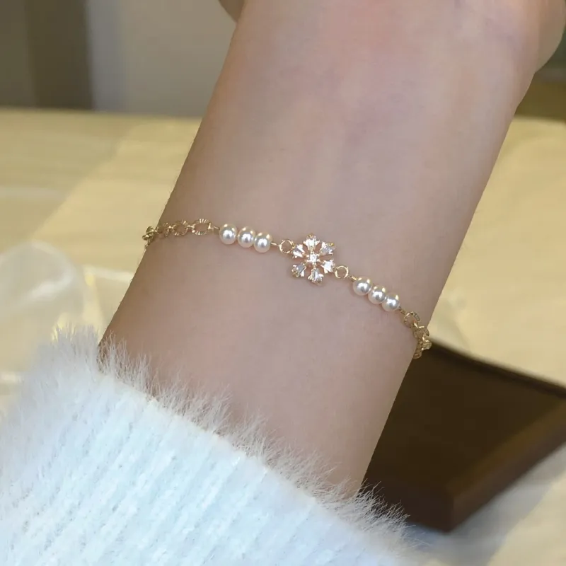 Listen To The Flowers Bloom Alloy Bracelets Women's-1