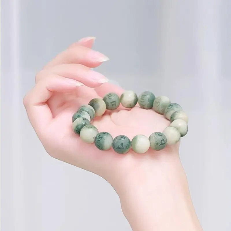 Listen To The Flowers Bloom Bodhi Root Bracelets Women's-2