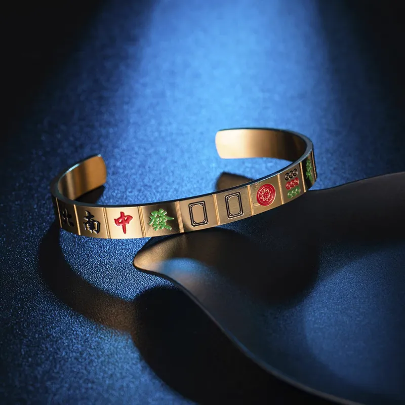 Listen To The Flowers Bloom Alloy Bangles Unisex-8