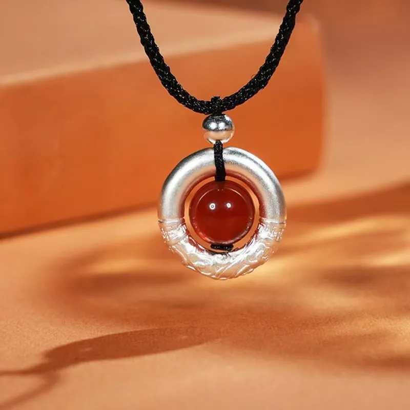 Listen To The Flowers Bloom 999 Fine Silver Necklaces Women's-4