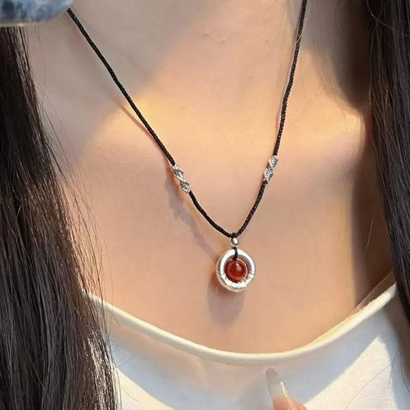 Listen To The Flowers Bloom 999 Fine Silver Necklaces Women's-3