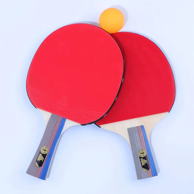 PEAK Ping Pong Paddles Unisex Yangmu Sponge EVC Red-6