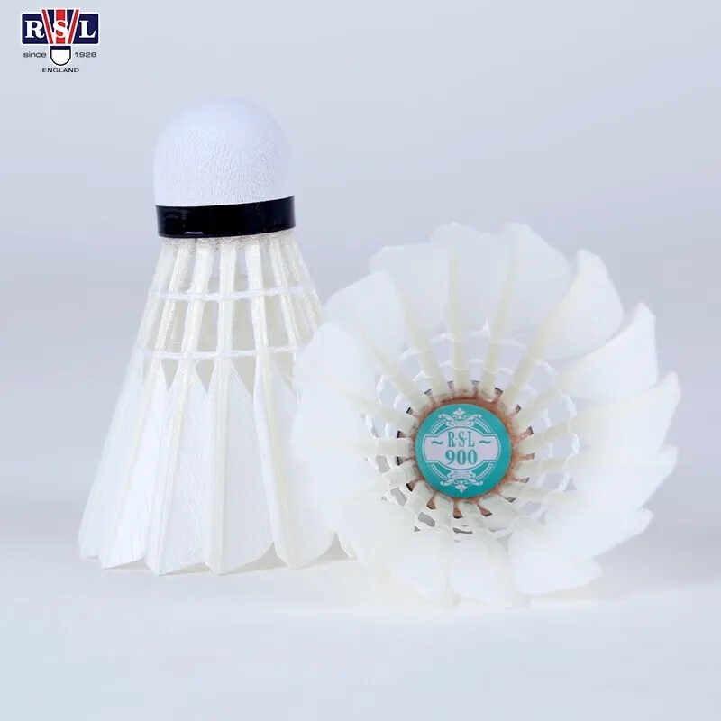 RSL Duck Feather Shuttlecock 12 Pack Water Duck Feather Training CiGu Duck Feather Badminton-7