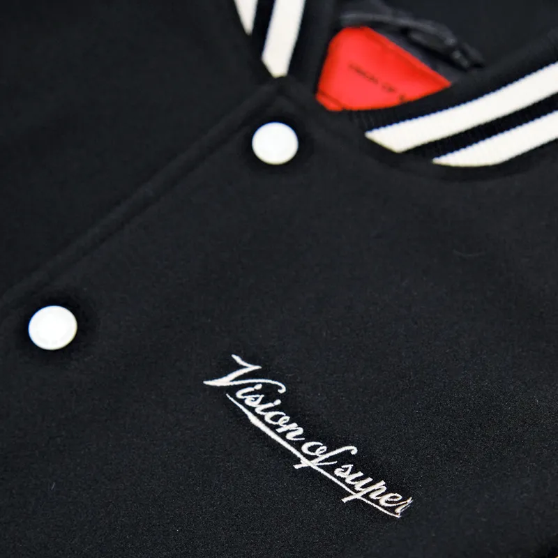 Vision Of Super Jackets Coats Unisex Black-2
