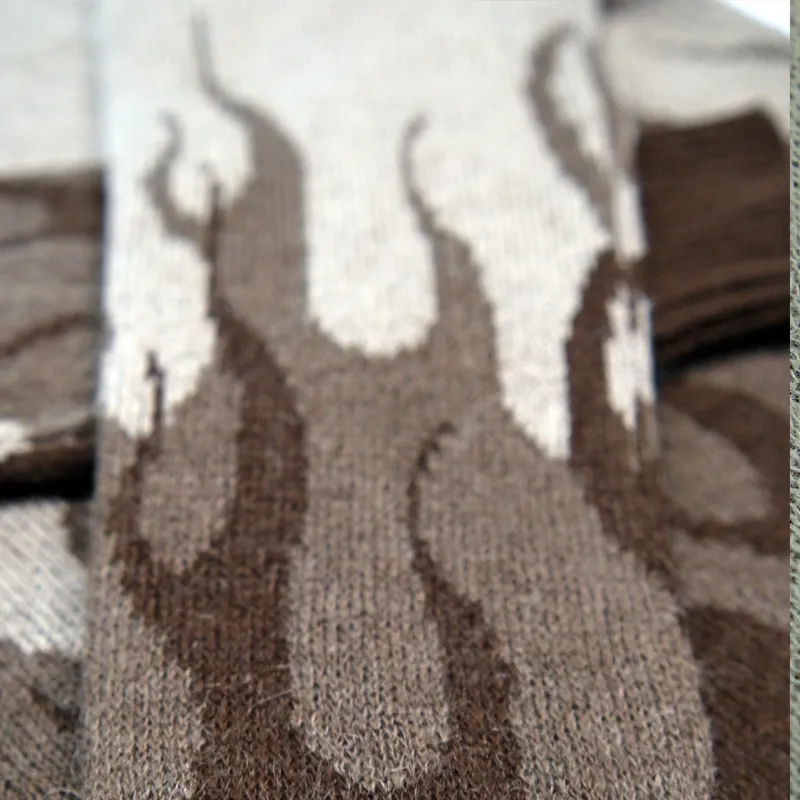 Vision Of Super Flame Intarsia Distressed Jumper-3
