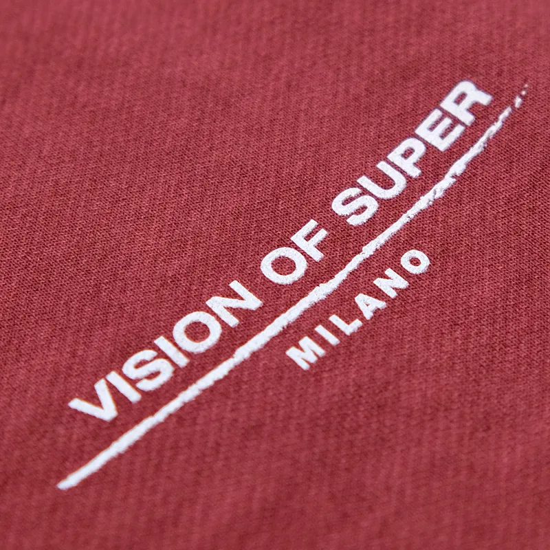 Vision Of Super Casual Pants Unisex Red-3