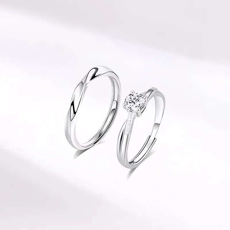 KING TAI SANG 999 Fine Silver Rings Unisex-2