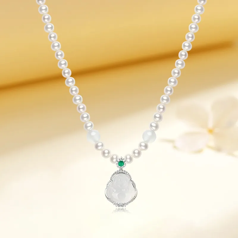 KING TAI SANG Chalcedony Necklaces Women's-1