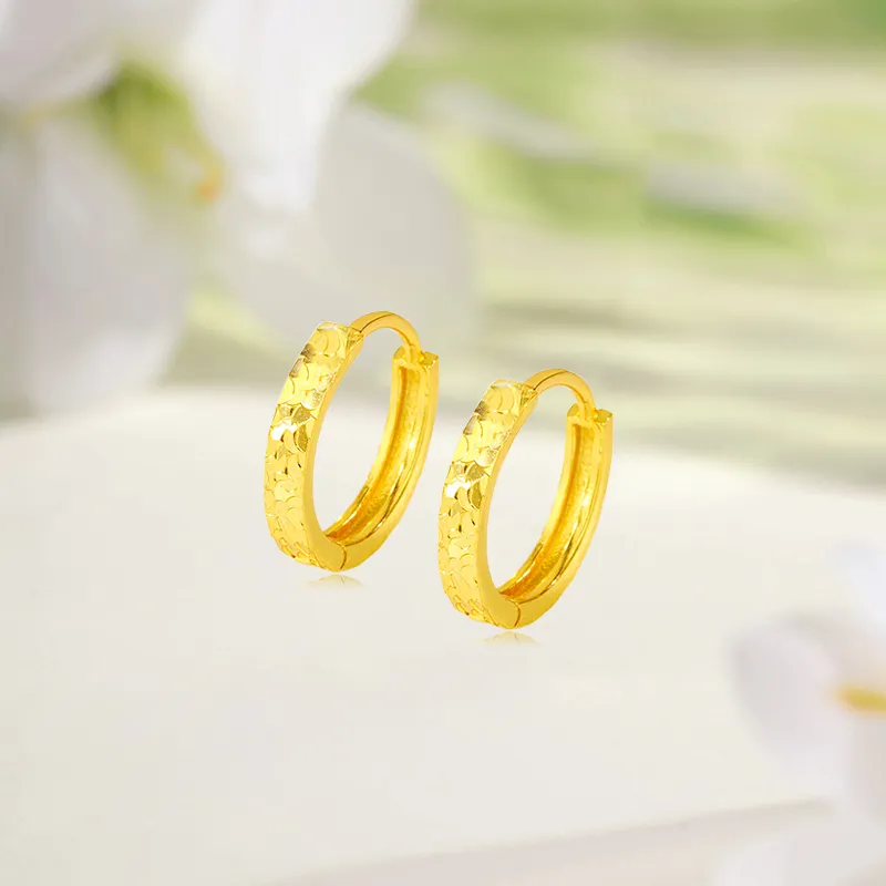 KING TAI SANG S925 Silver Earrings Women's-2