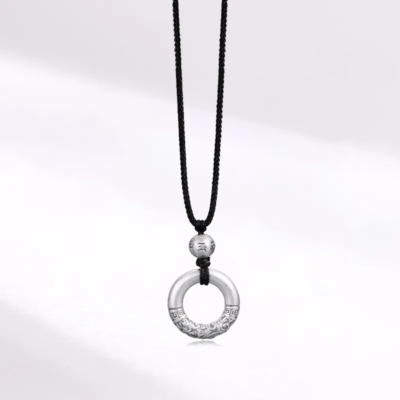 KING TAI SANG 999 Fine Silver Necklaces Unisex-2