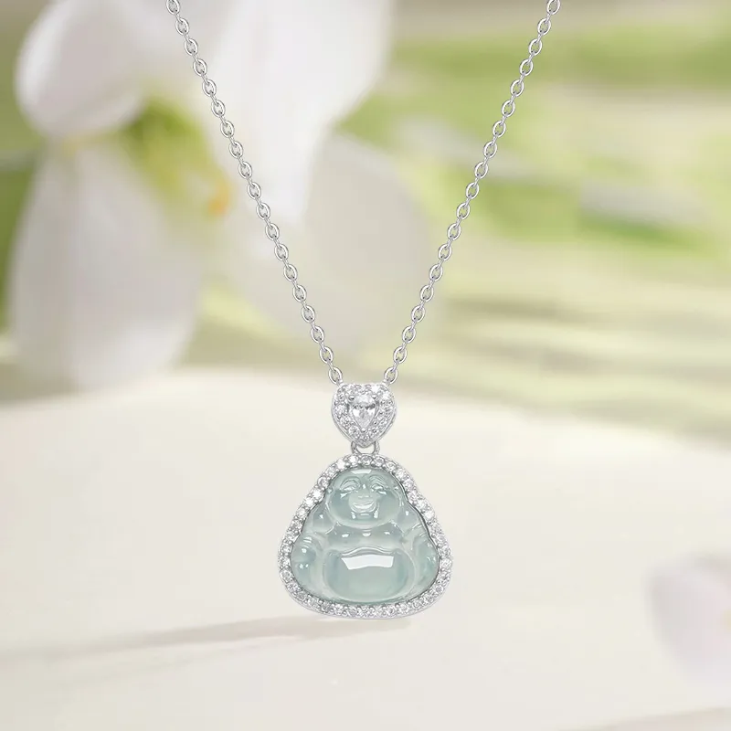 KING TAI SANG Glutinous Jade Necklaces Women's-1