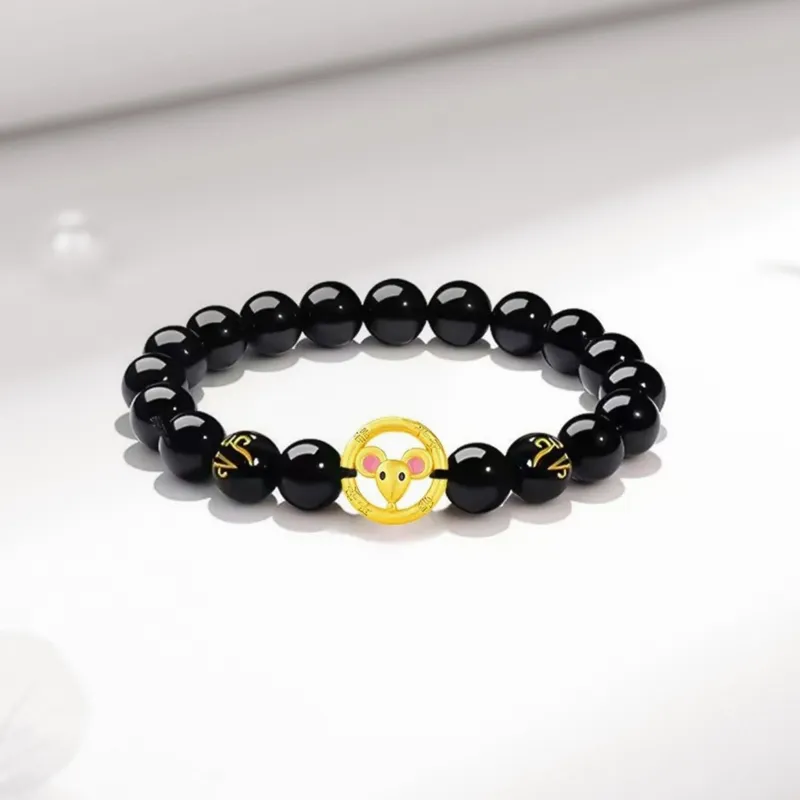 KING TAI SANG Gold Bracelet Unisex-3