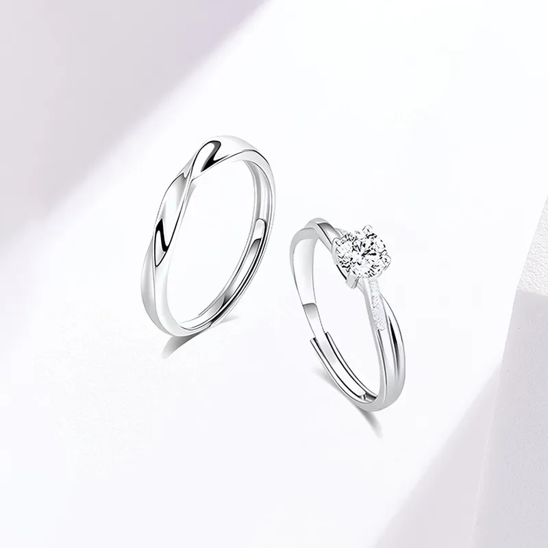 KING TAI SANG 999 Fine Silver Rings Unisex-1