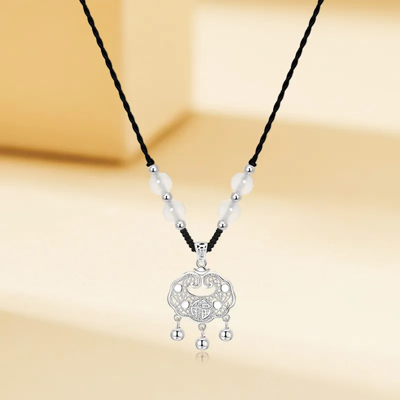 KING TAI SANG S 999 Fine Silver Necklaces Women's-2