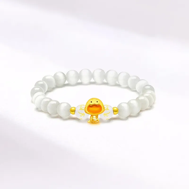 KING TAI SANG Gold Bracelet Unisex-4