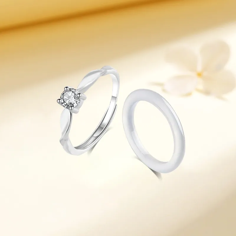 KING TAI SANG Chalcedony Rings Unisex-1