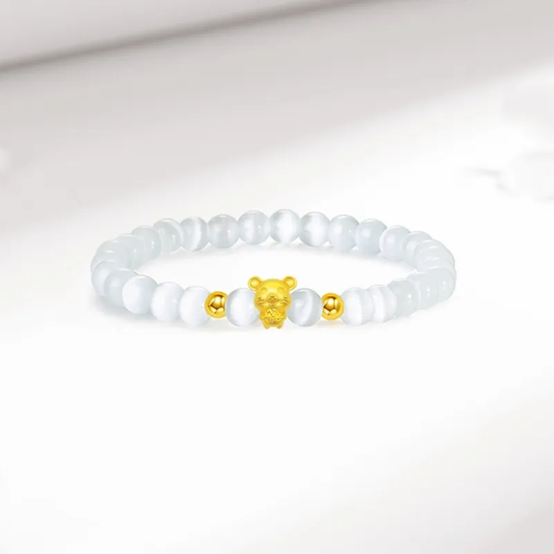 KING TAI SANG Gold Bracelet Women's-3