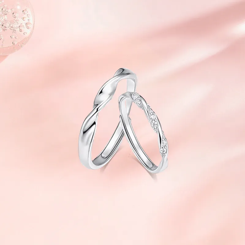 KING TAI SANG Sterling Silver Rings Unisex-2