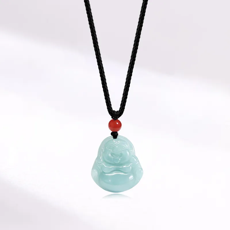 KING TAI SANG Glutinous Jade Jadeite Necklaces Women's-2