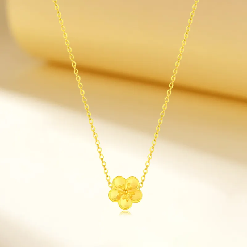 KING TAI SANG 999 Fine Silver Necklaces Women's-3