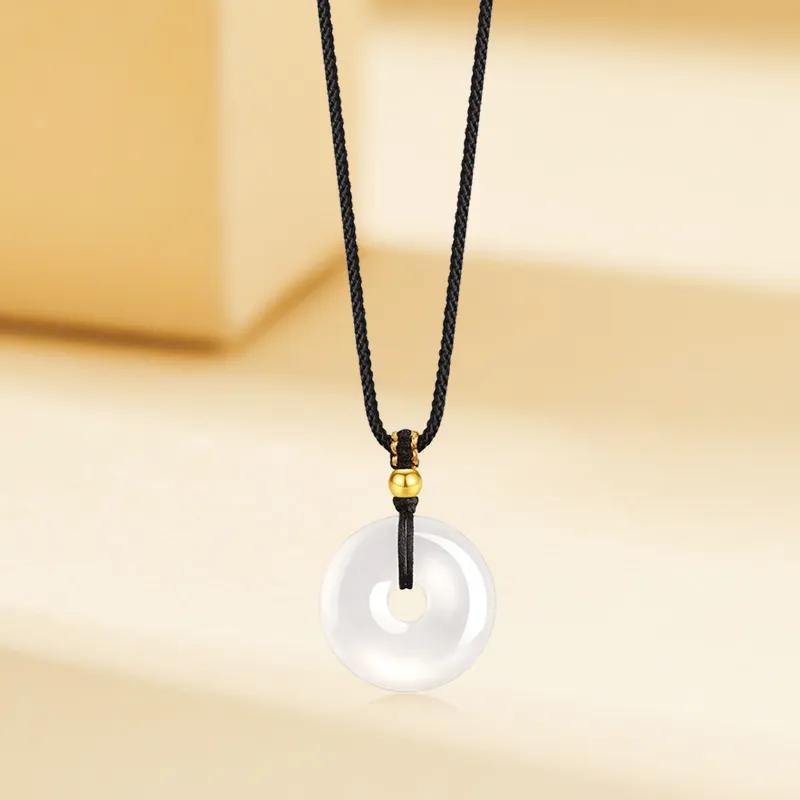 KING TAI SANG Chalcedony Necklaces Unisex-2