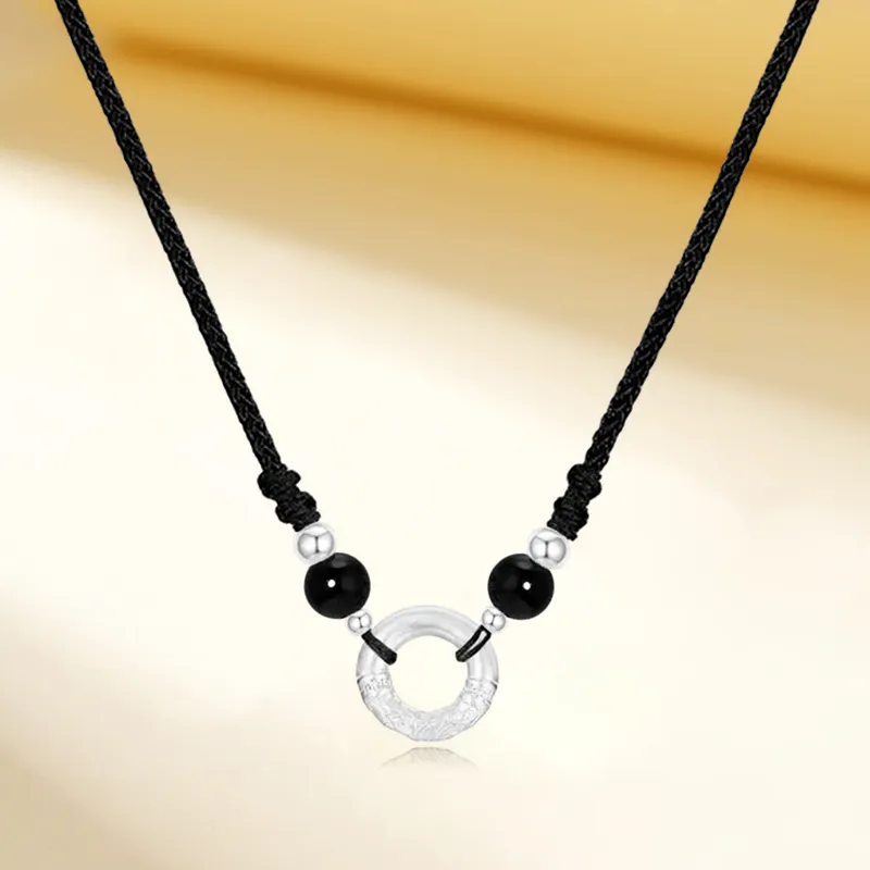 KING TAI SANG 999 Fine Silver Necklaces Unisex-3