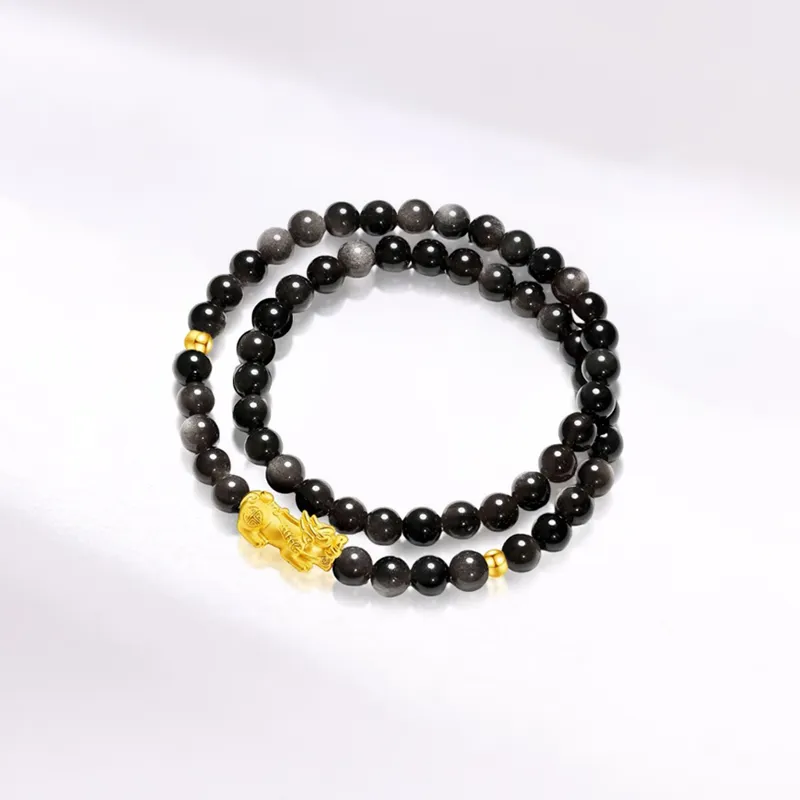 KING TAI SANG Gold Bracelet Unisex-2