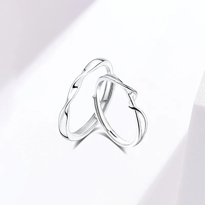 KING TAI SANG 999 Fine Silver Rings Unisex-1