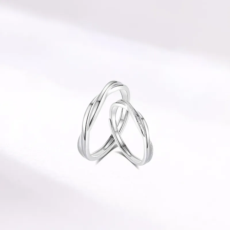 KING TAI SANG 999 Fine Silver Rings Unisex-2