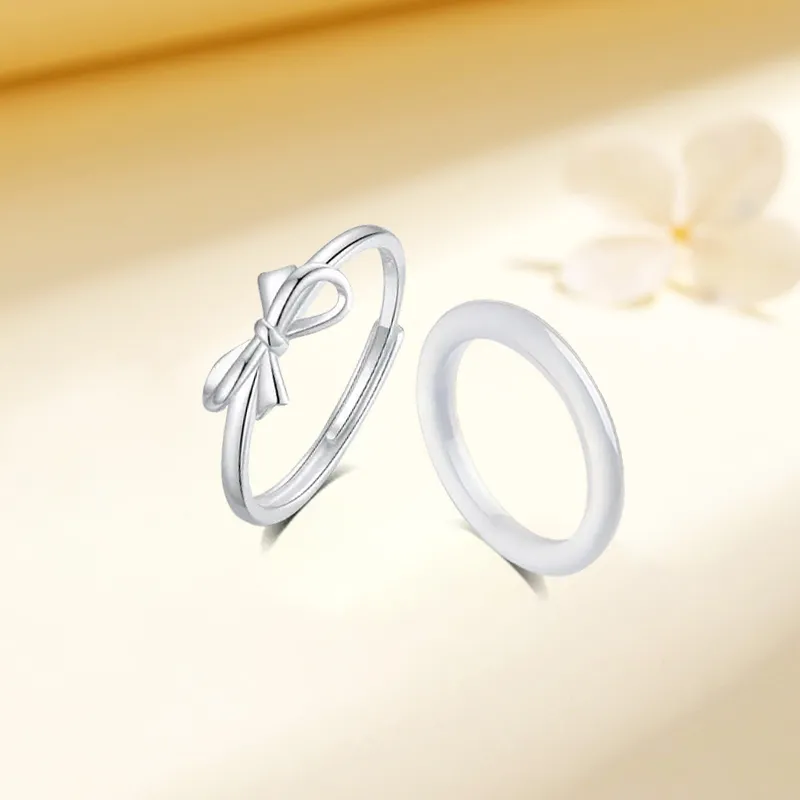 KING TAI SANG Chalcedony Rings Unisex-1
