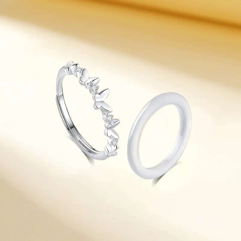 KING TAI SANG Chalcedony Rings Unisex-3