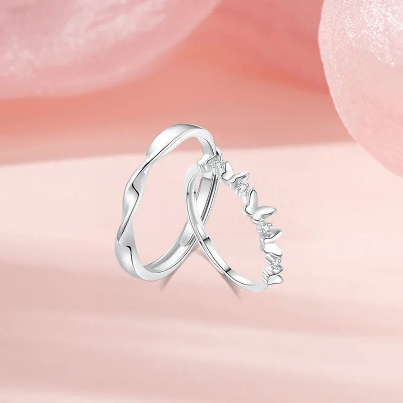KING TAI SANG 999 Fine Silver Rings Unisex-1