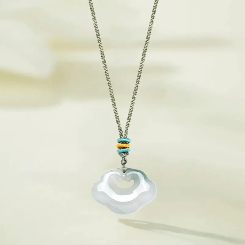 KING TAI SANG Glutinous Jade Necklaces Women's-3